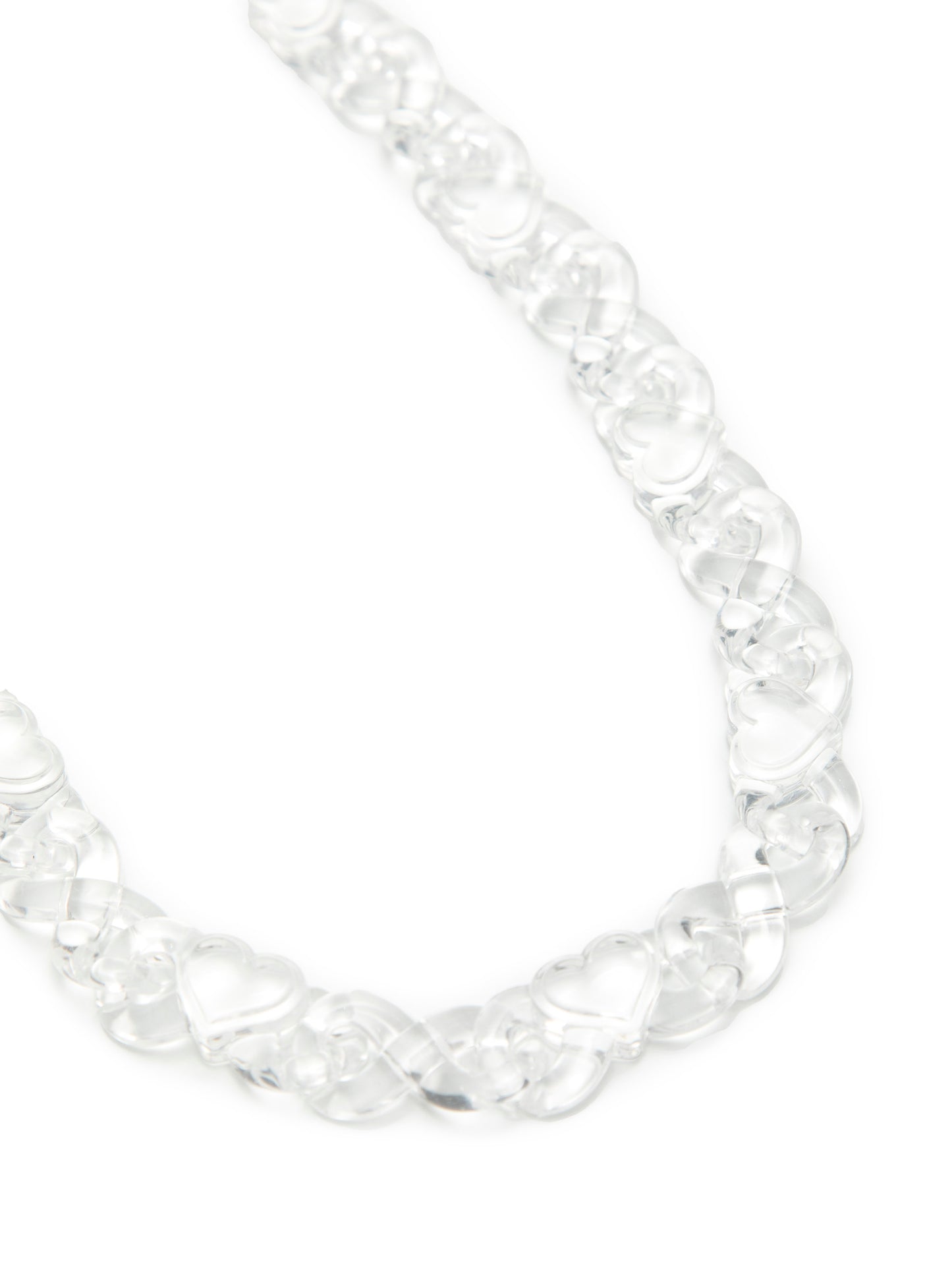 Infinity Heart Link Necklace