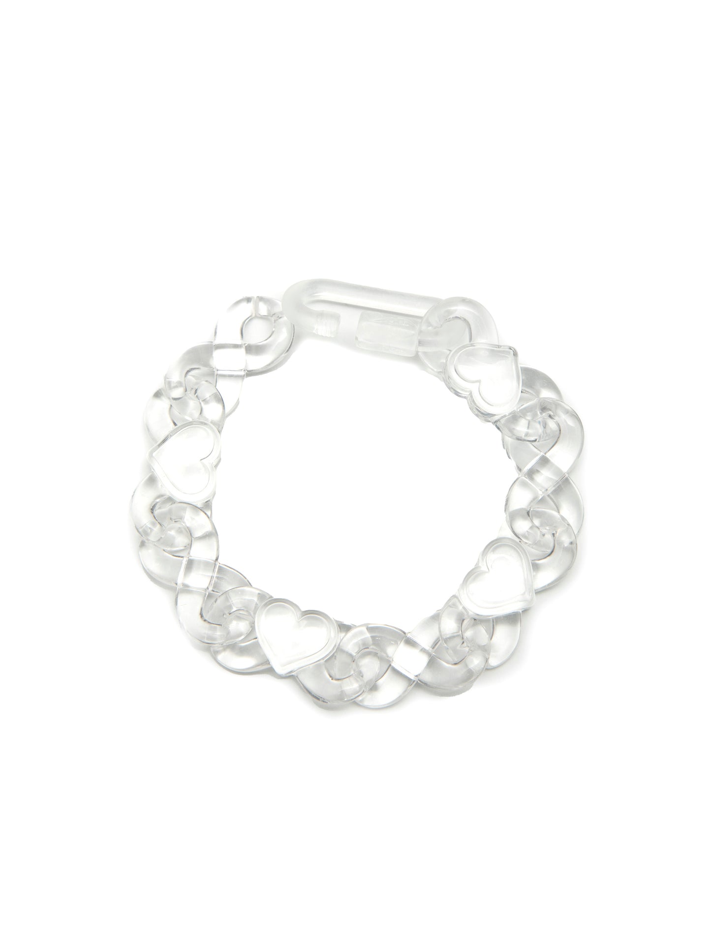 Infinity Heart Link Bracelet
