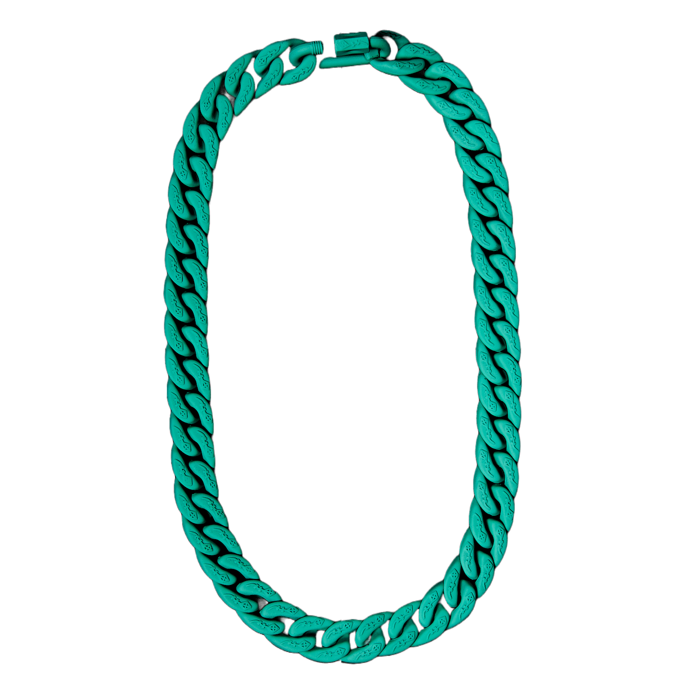 Tiffany Matte Cuban Link Necklace