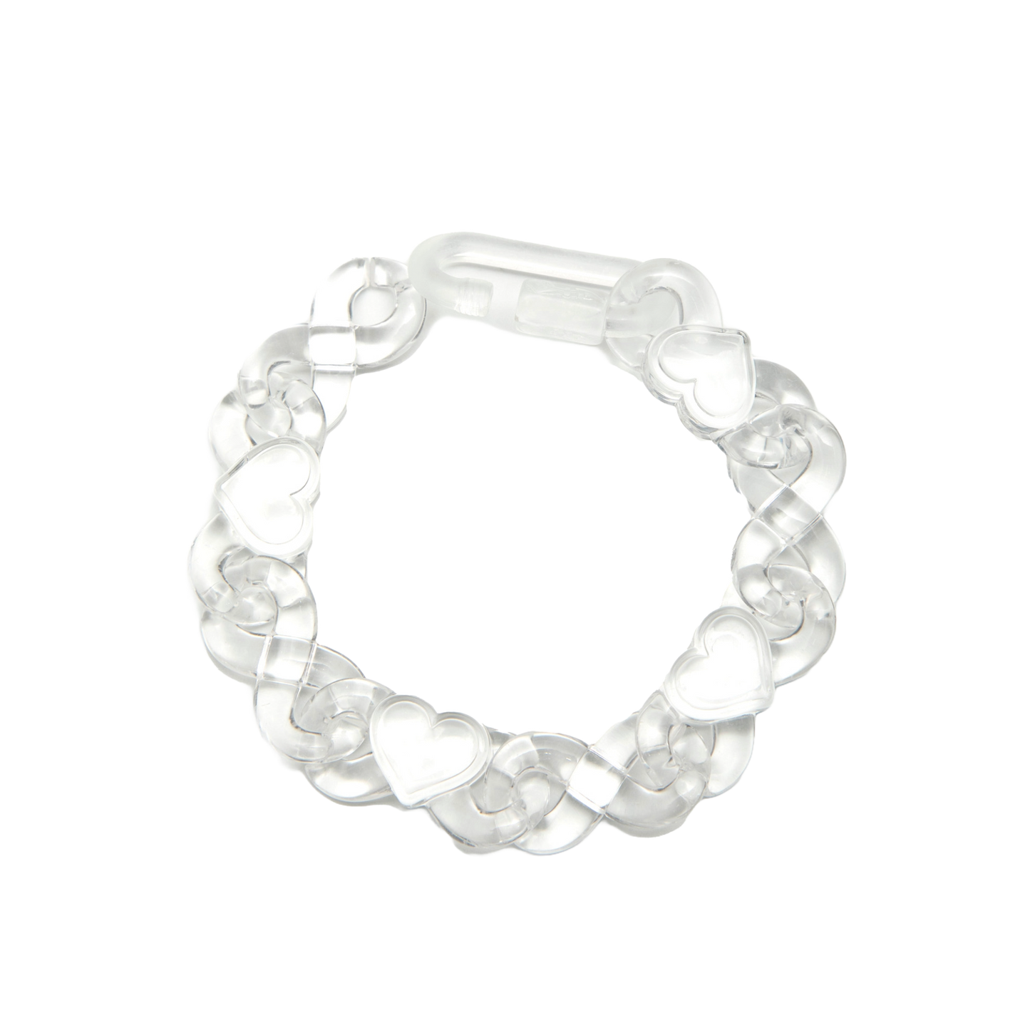 Infinity Heart Link Bracelet