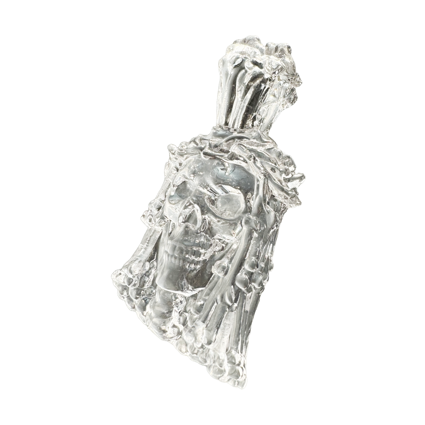 Small Bone Head Skull Pendant