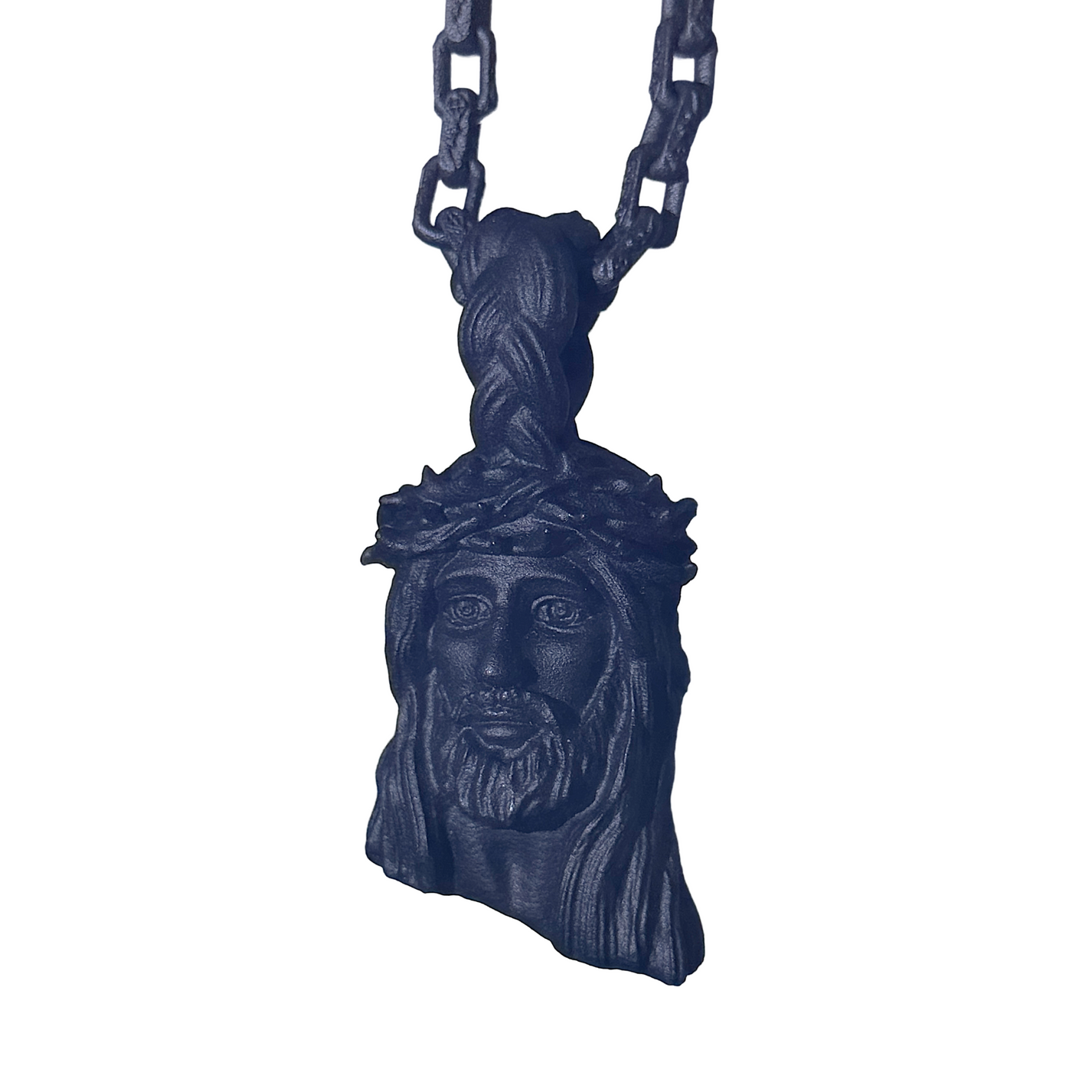 Black Matte Jesus Piece