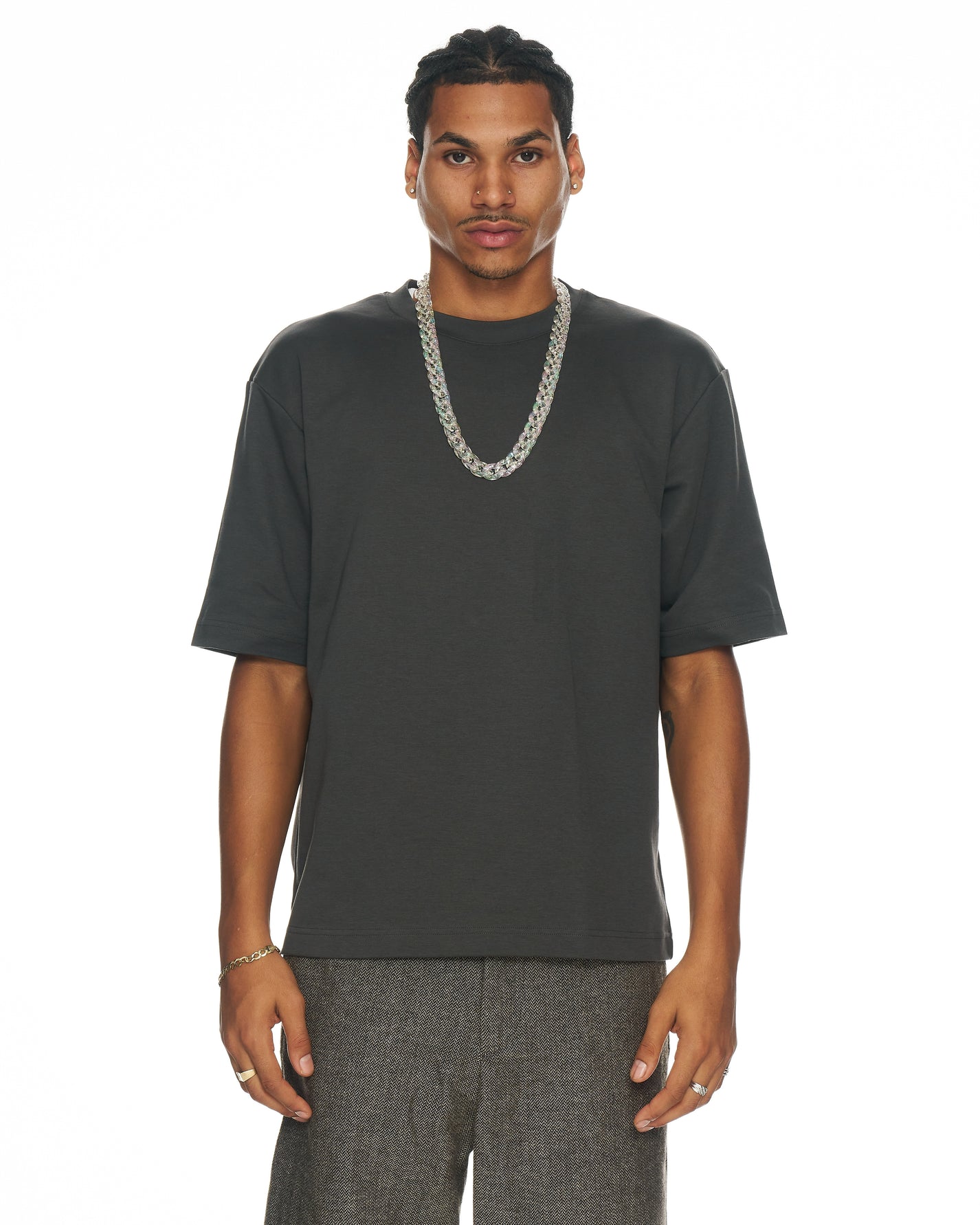 Iridescent Cuban Link Necklace