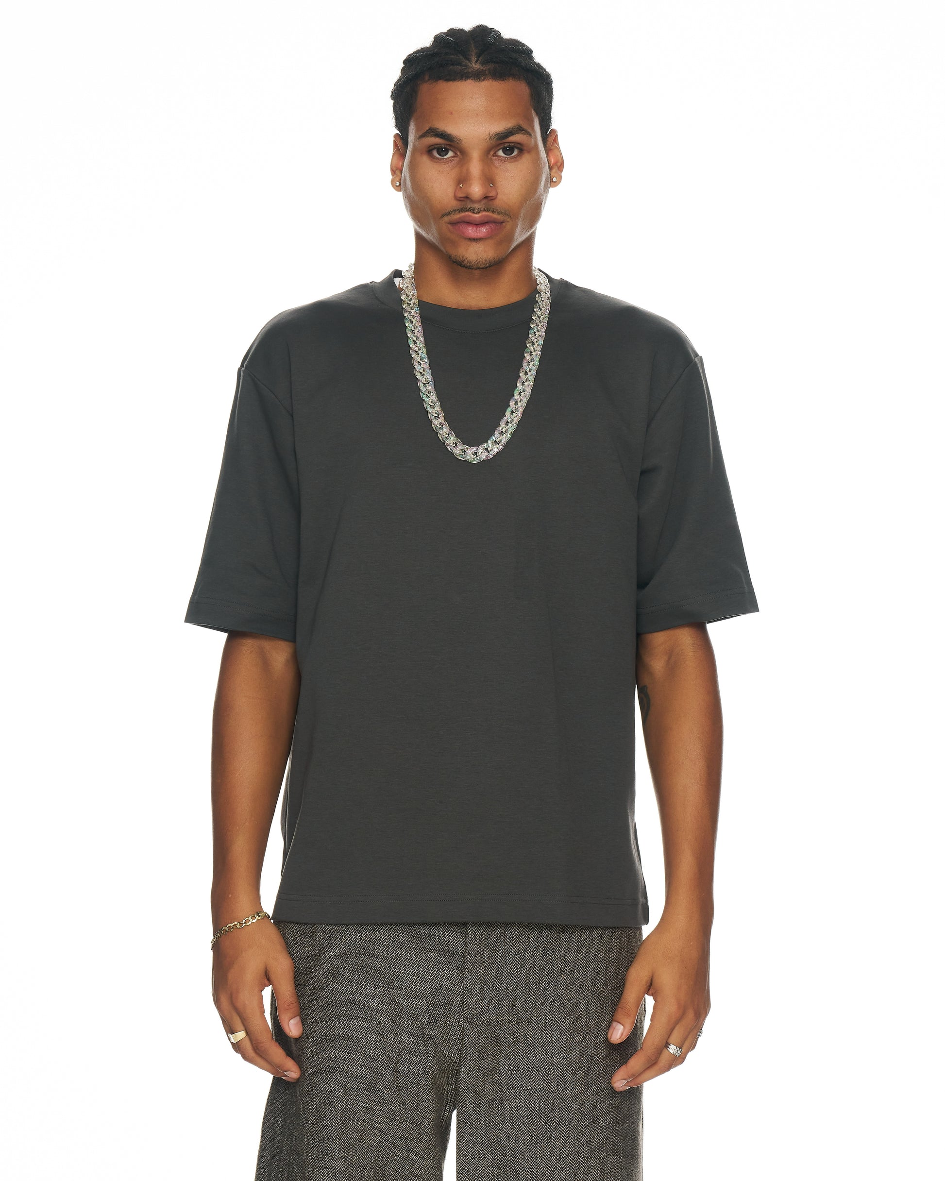 Iridescent Cuban Link Necklace