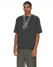 Clear Faceless Piece Pendant