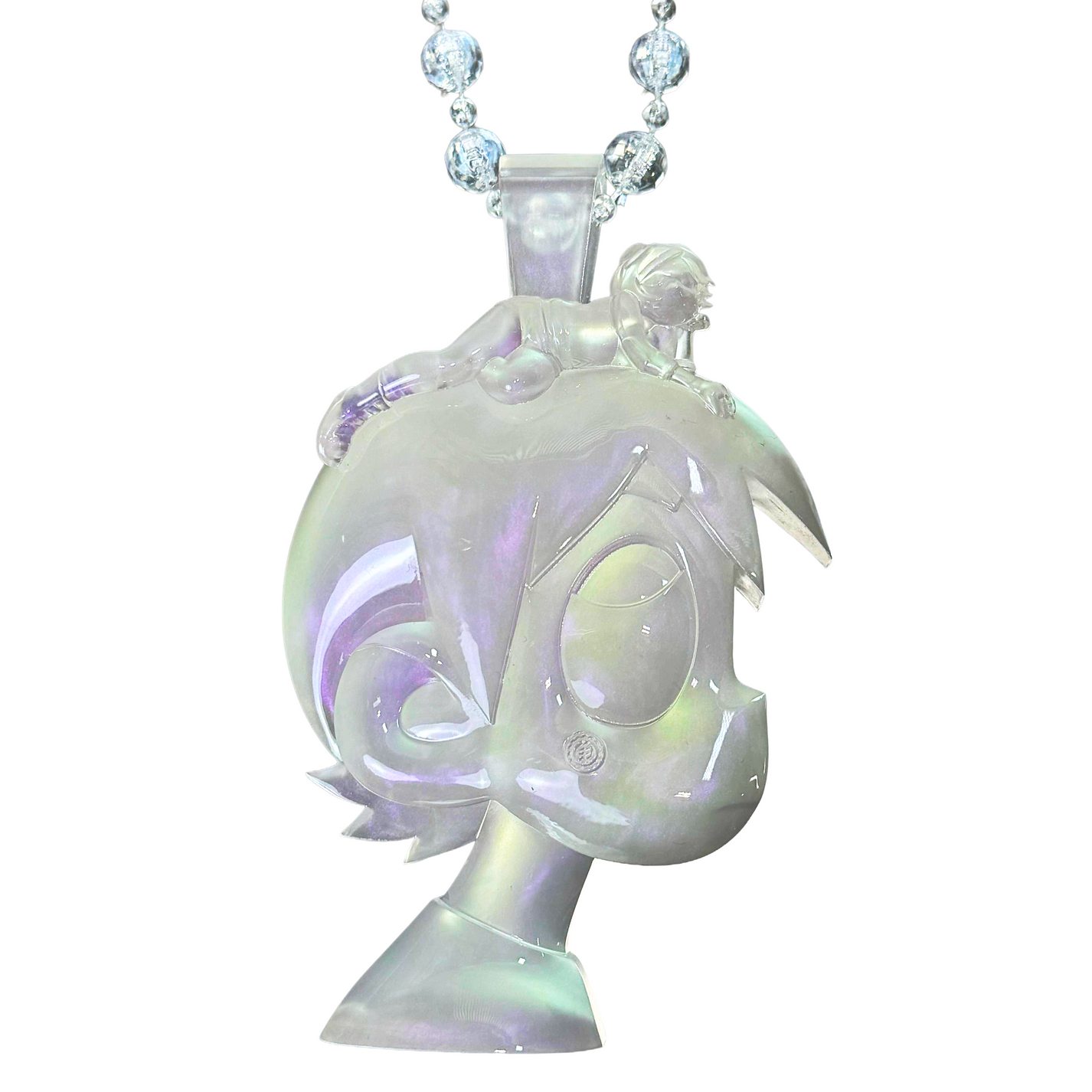 Vs The World Iridescent Sample Pendant