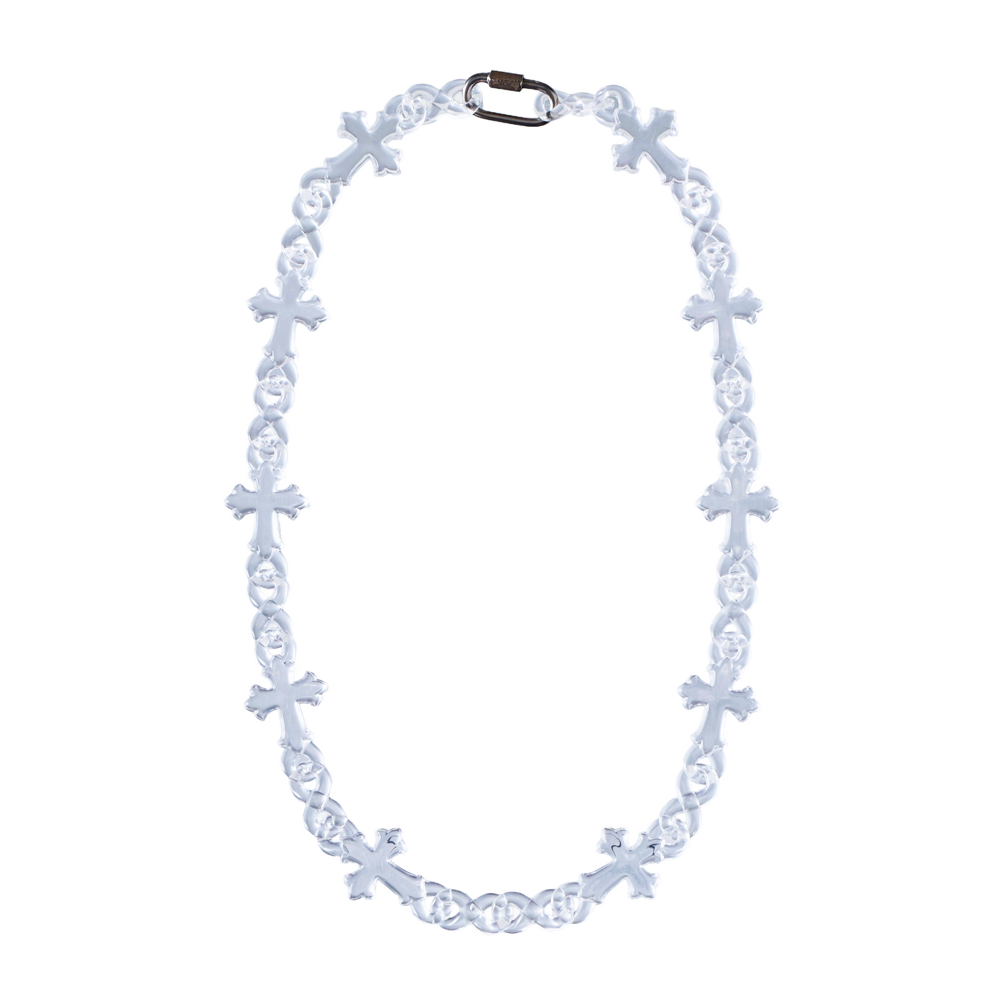 Cross Infinity Link Necklace