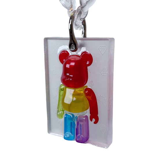 Rainbow Bearbrick Pendant