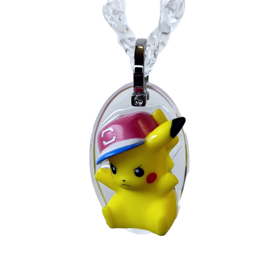 Pikachu Ash Hat Pendant