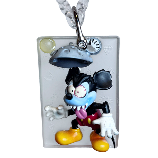 Bad Brain Mickey Pendant