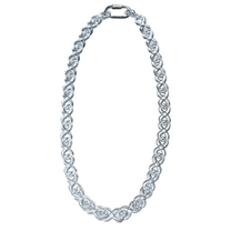 Clear Infinity Link Necklace