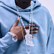 Crystal Faceless Piece Pendant