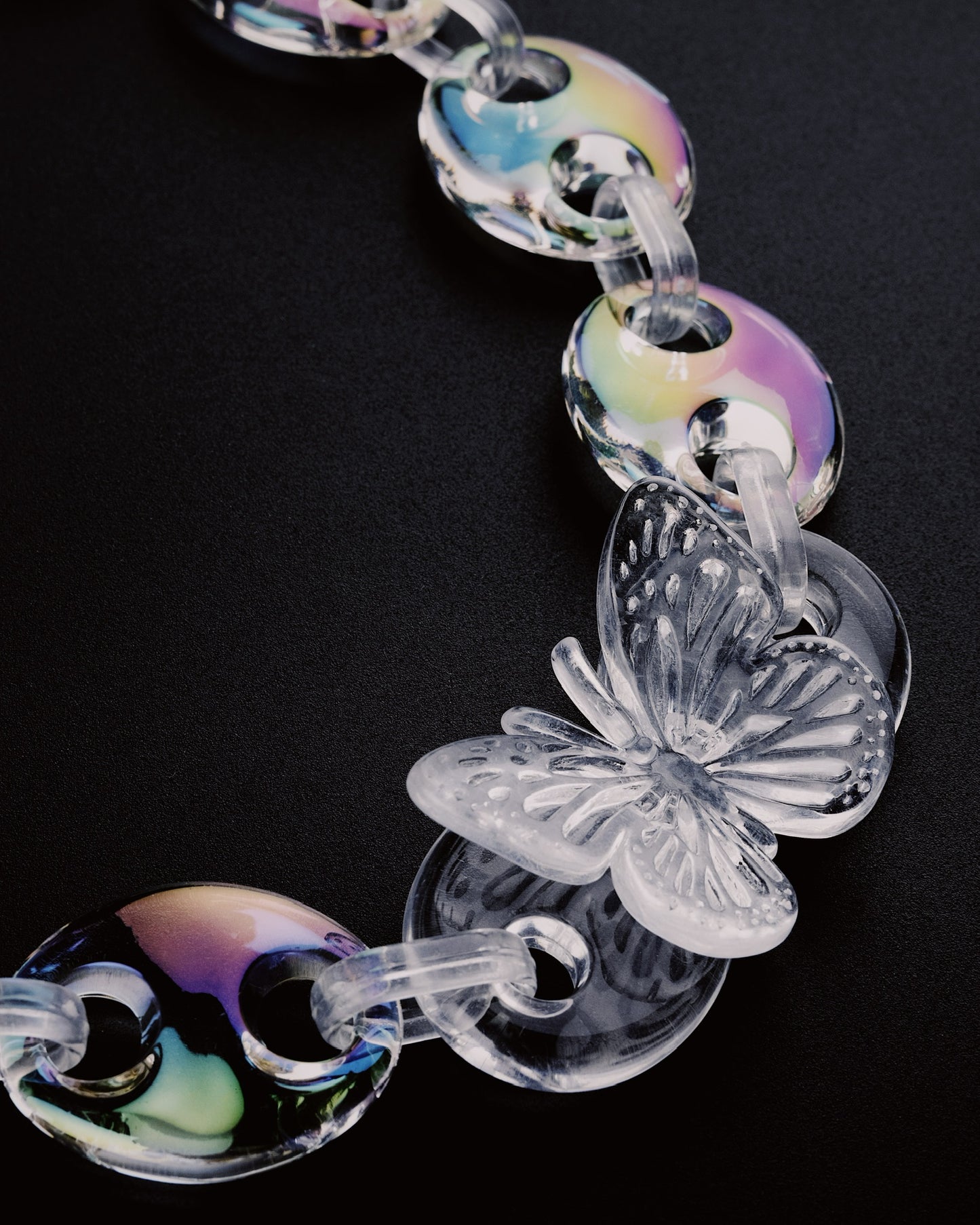 Iridescent Butterfly Effect Necklace